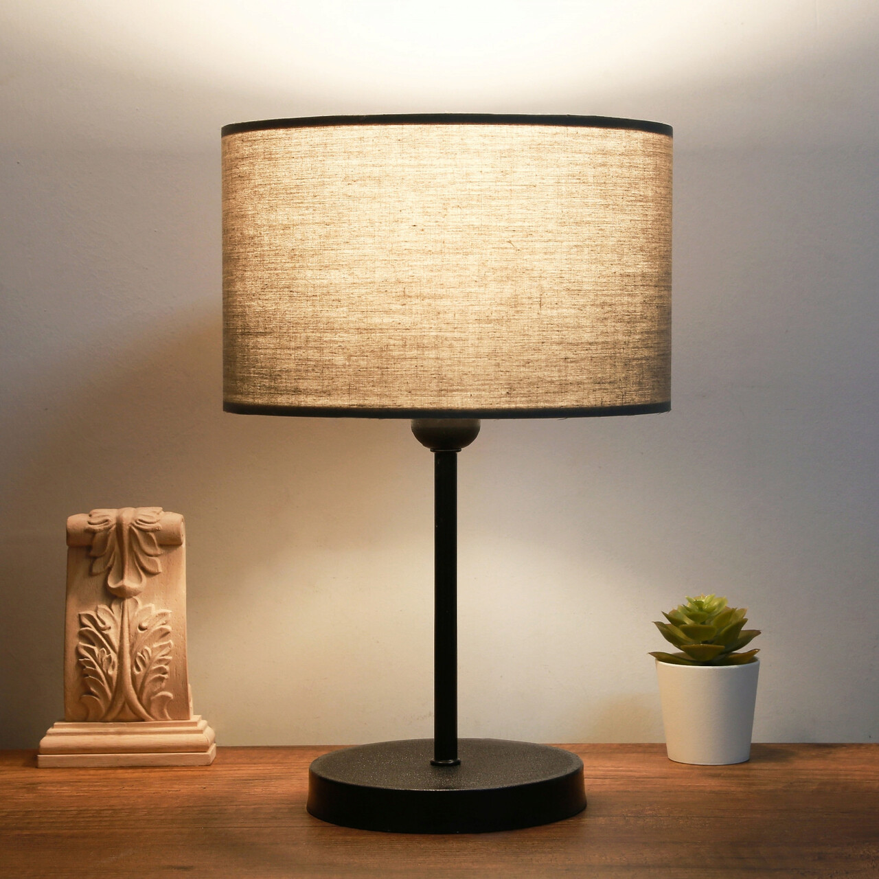 Lampa de masa, Opviq, 780SGN2573, Antracit - imagine 4
